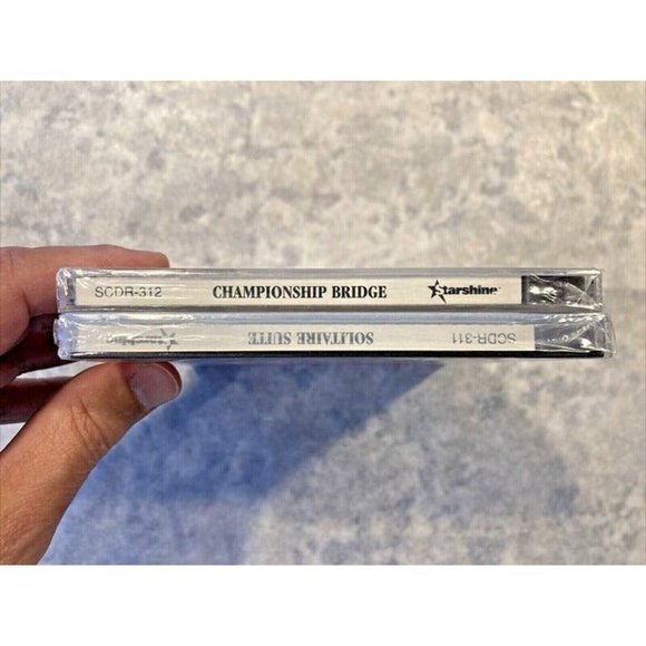 Twin-Pak Starshine Software Championship BRIDGE SOLITAIRE Suite CD-ROM ~ SEALED! - Picture 5 of 9